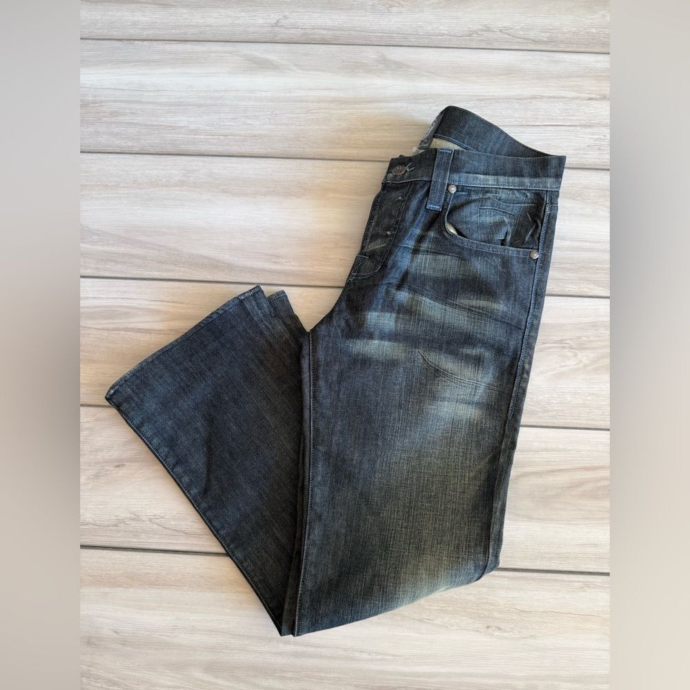 Rock & Republic Relaxed Denim Jeans Blue Size 34 NWOT